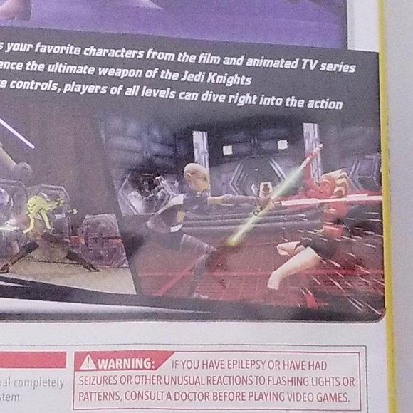 Nintendo Wii Star Wars Clone Wars Lightsaber Duels - Picture 5 of 7